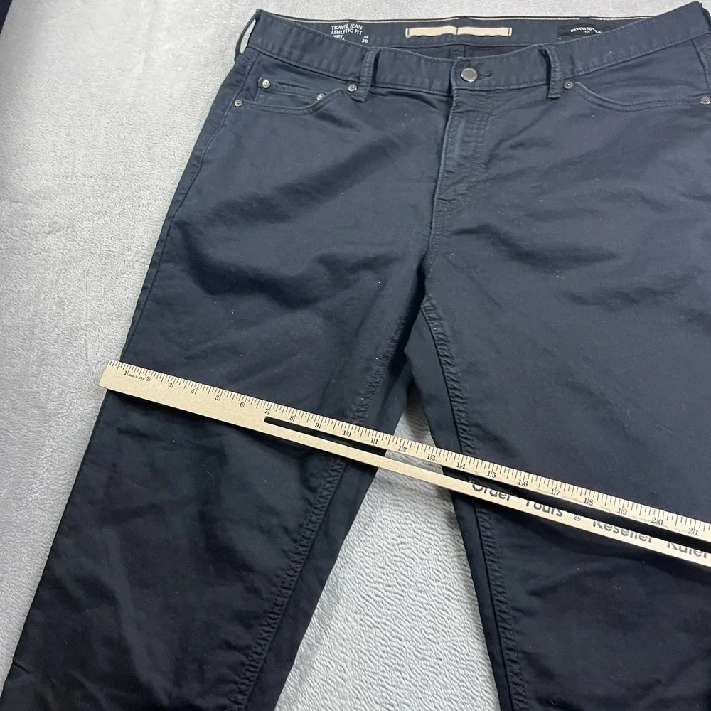 Banana Republic Travel Jean Navy Blue Mens 38x28* Pants Athletic Fit‎